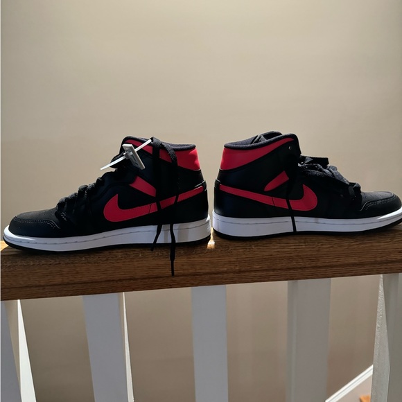 Women's Air Jordan 1 MID Sky J FR Blue/Ozone Blue-Sail - Picture 9 of 9